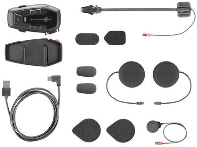 Interphone u-com 7 r helmcommunicatiesysteem single kit