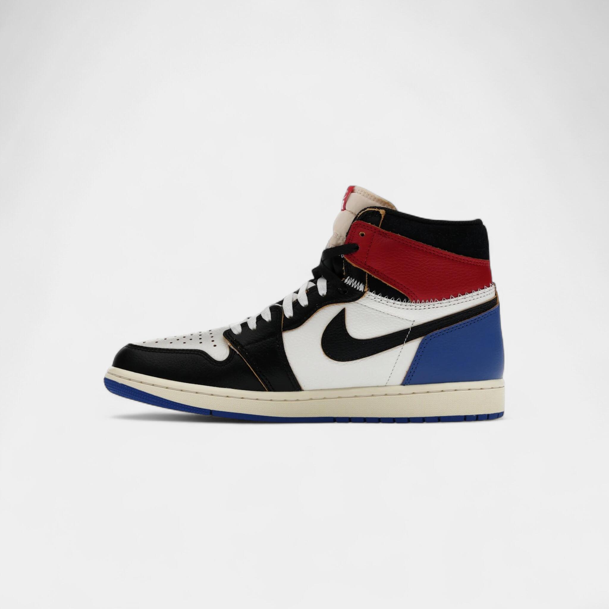 Jordan 1 Retro High OG SP Fragment x Union LA Varsity Red Sport Royal 4/4