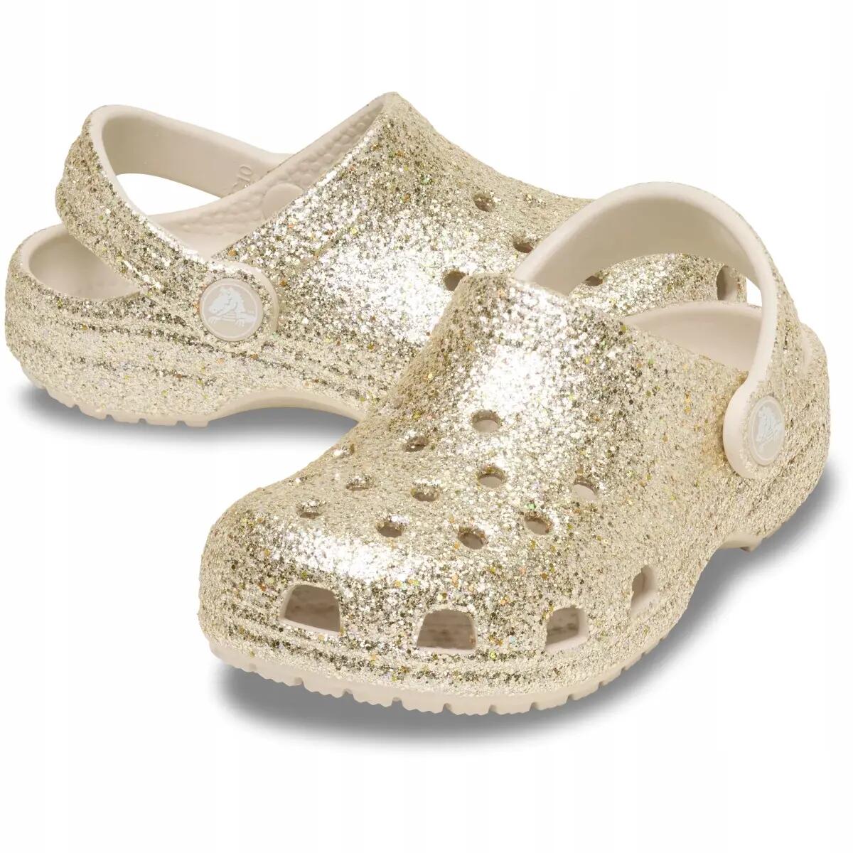 Chodaki Dla Dzieci Crocs Classic Chunky Glitter Clog 2/6