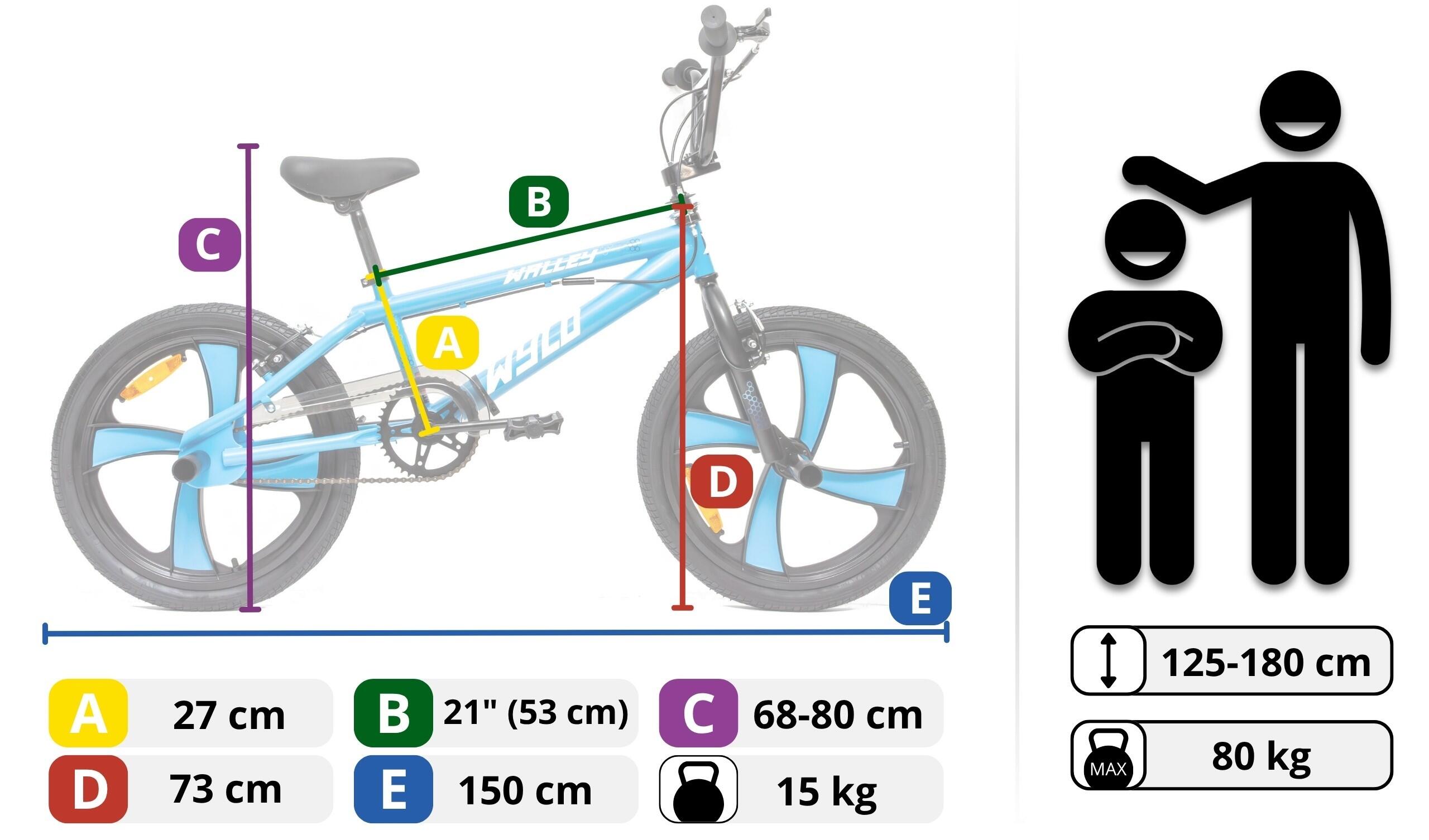 Rower BMX KS Cycling WYLD WALLEY Koła 20" 2/6