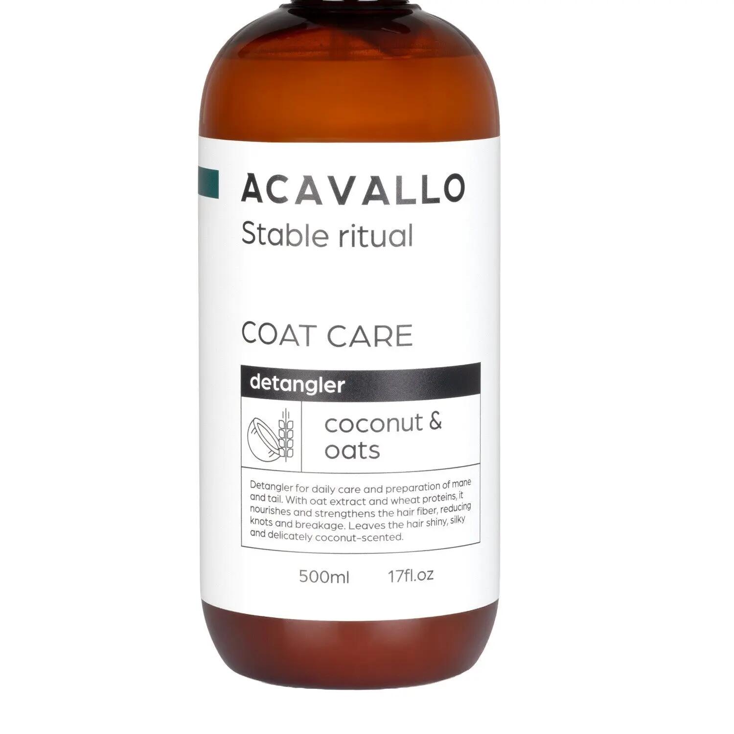 Acavallo Coconut & Oat Detangler Kleurloos - 2/4