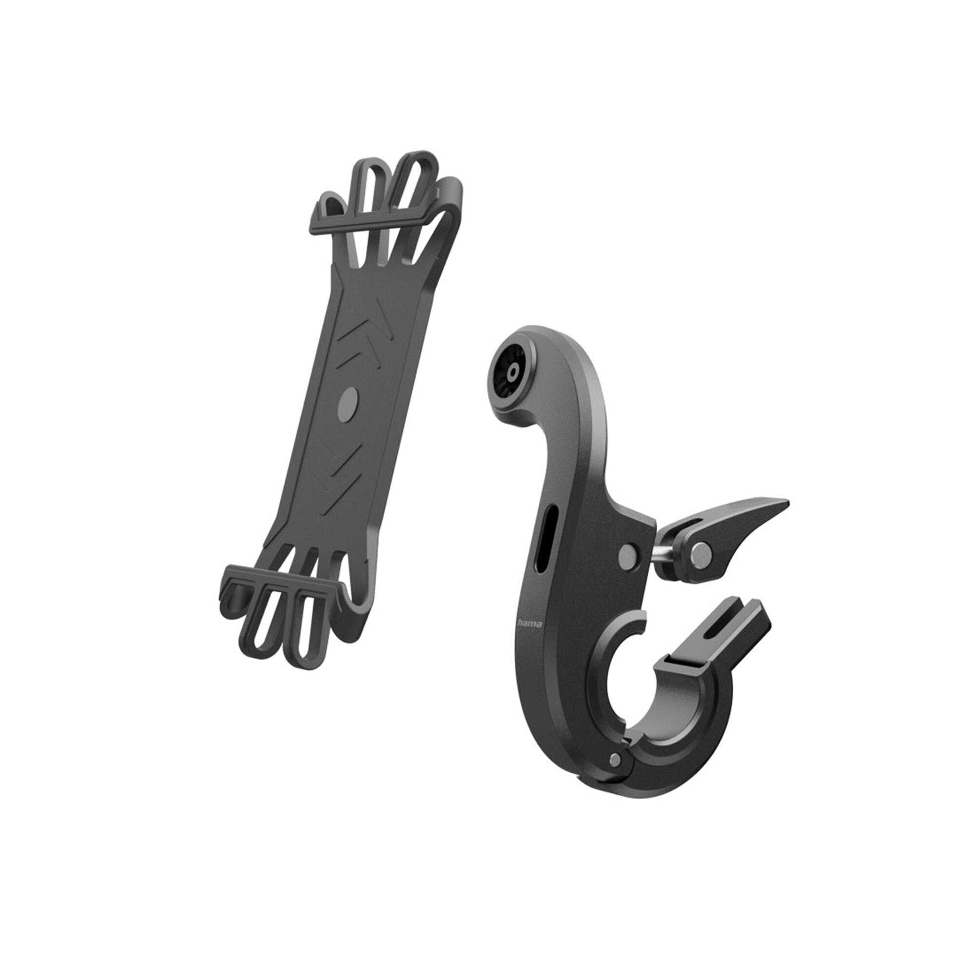 HAMA Handyhalterung E-Bike, drehbar, Silikon, universal 4/6