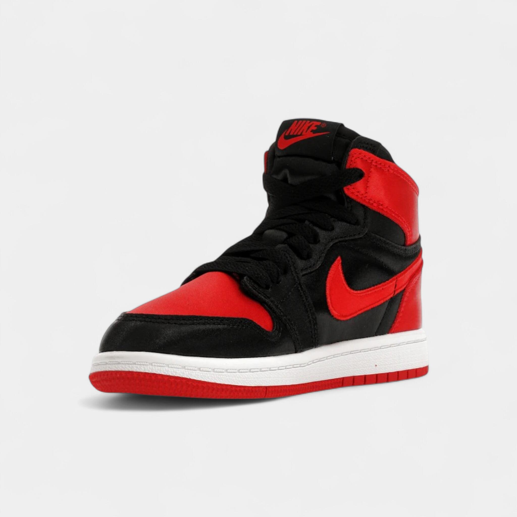 Jordan 1 Retro High OG Satin Bred (PS) 3/4