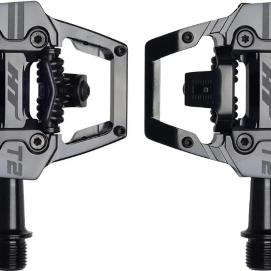 HT Components T2 Pedals Stealth Black