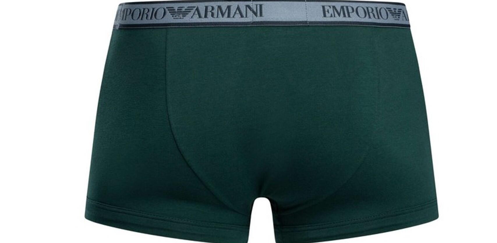 ARMANI EXCHANGE Emporio Armani Boxers Trunks 3-Pack Blue/Stone/Pine 3/7