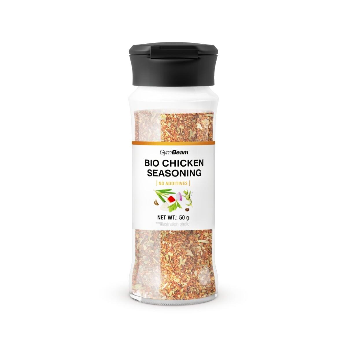 GYMBEAM Koření na kuře BIO s nízkým obsahem soli 50 g