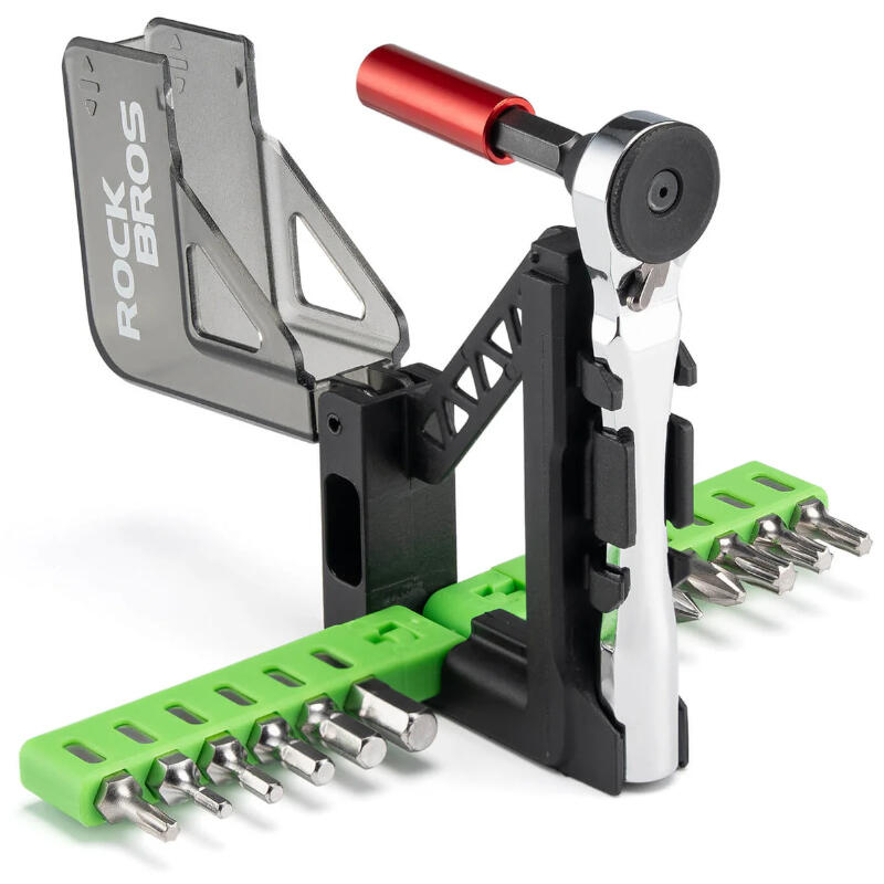 Zestaw narzędzi rowerowych grzechotka Rockbros 15el RB3400 multitool 2/7
