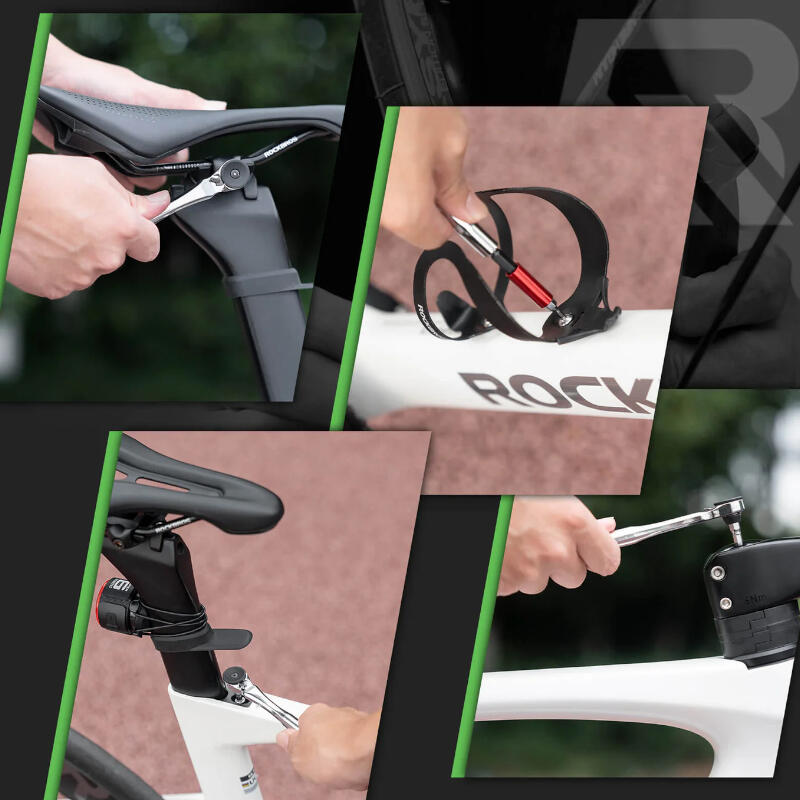 Zestaw narzędzi rowerowych grzechotka Rockbros 15el RB3400 multitool 5/7