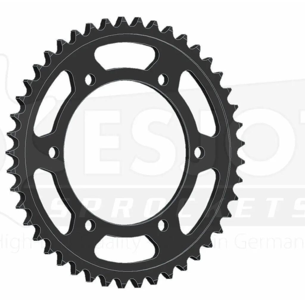 ESJOT 530 Chain Wheel — 45-tooth, Steel, Black.