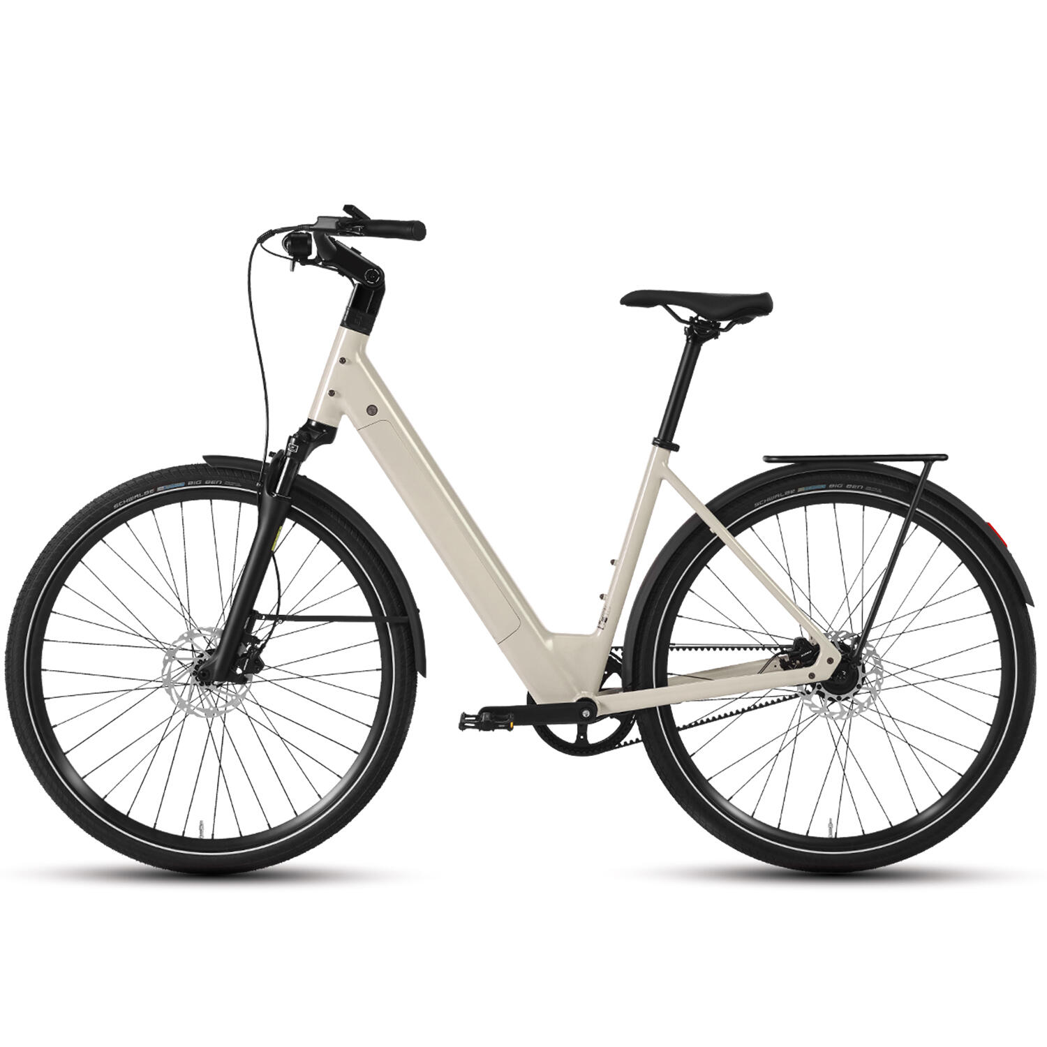 Turmali Comfort City E-Bike mit 250W Motor und 36V 10Ah Akku GATES Belt Drive 4/4