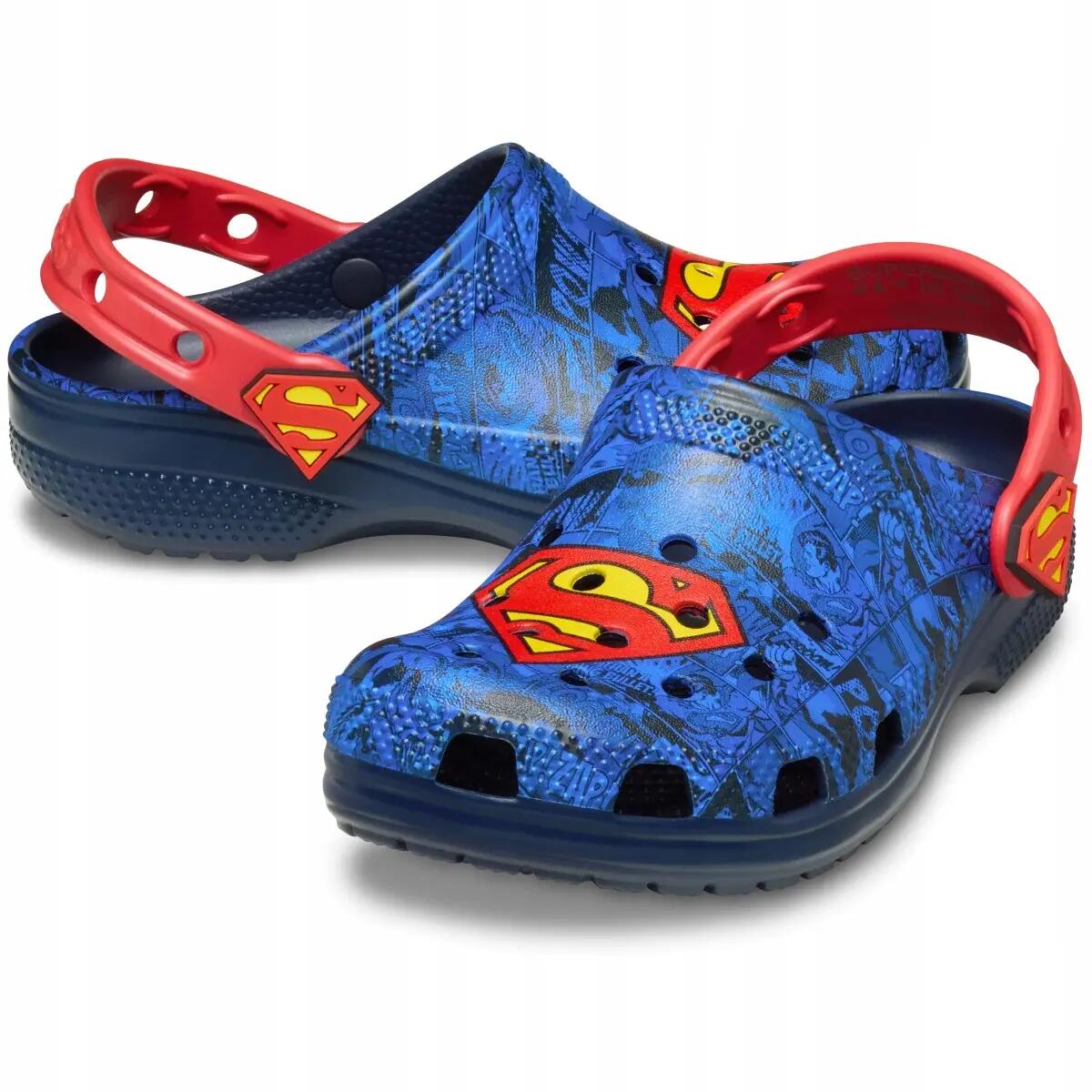 Chodaki Dla Dzieci Crocs Classic Superman Clog 2/6