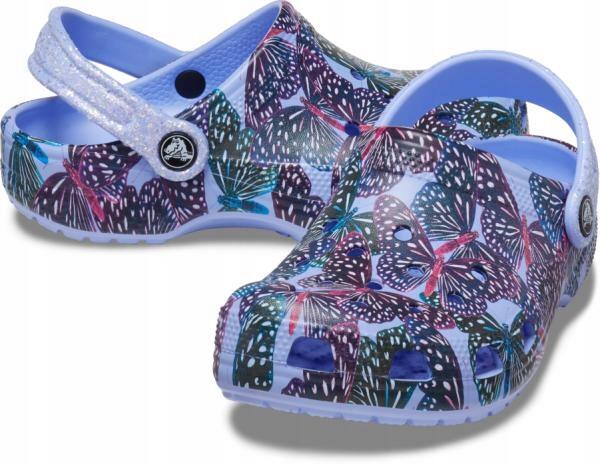 Chodaki Dla Dzieci Crocs Classic Butterfly Clog 2/6