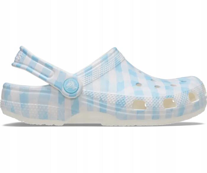 Chodaki Dla Dzieci Crocs Classic Gingham Clog 3/6