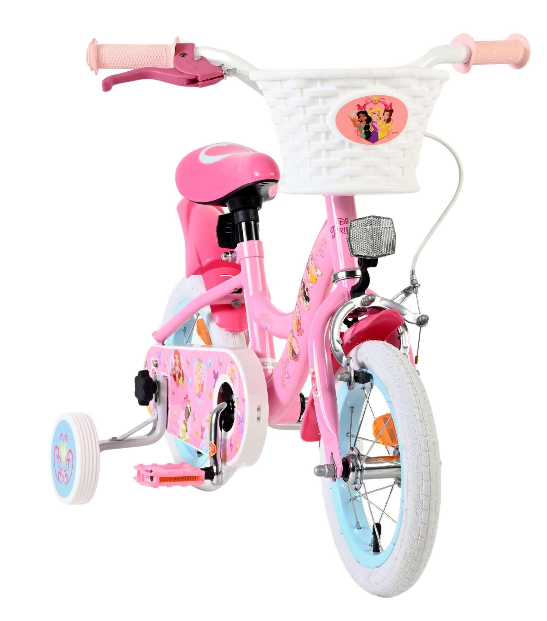 Disney Princess 12 Zoll Mädchenfahrrad mit Stützrädern 5/7