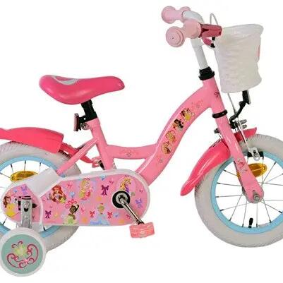 Disney Princess 12-inch girls' bike with training wheels