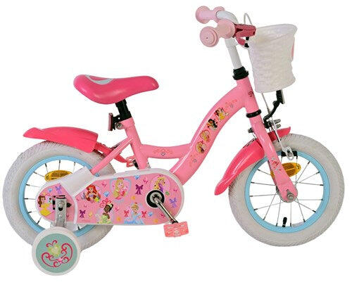 Disney Princess 12 Zoll Mädchenfahrrad mit Stützrädern 1/7