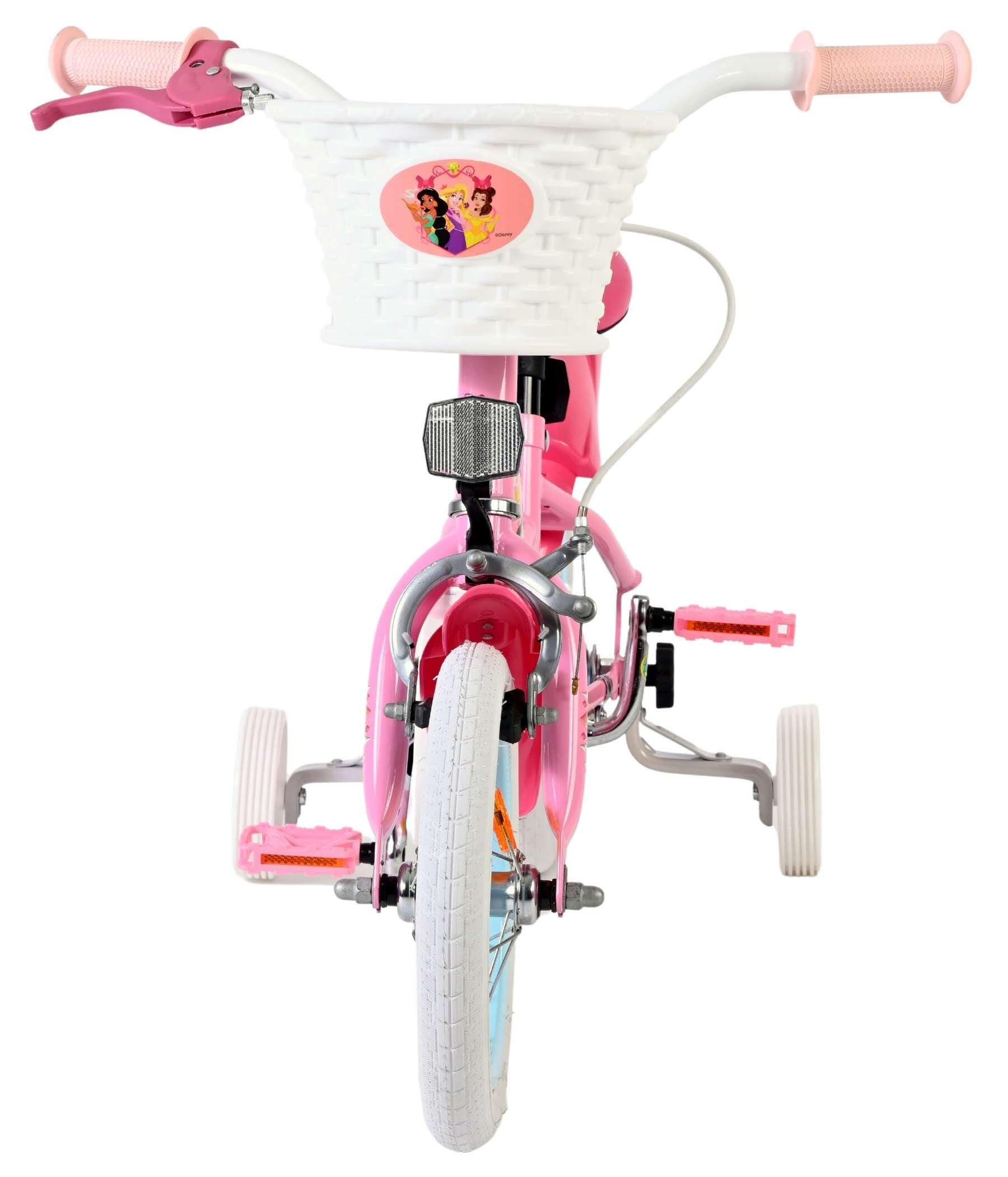 Disney Princess 12 Zoll Mädchenfahrrad mit Stützrädern 6/7