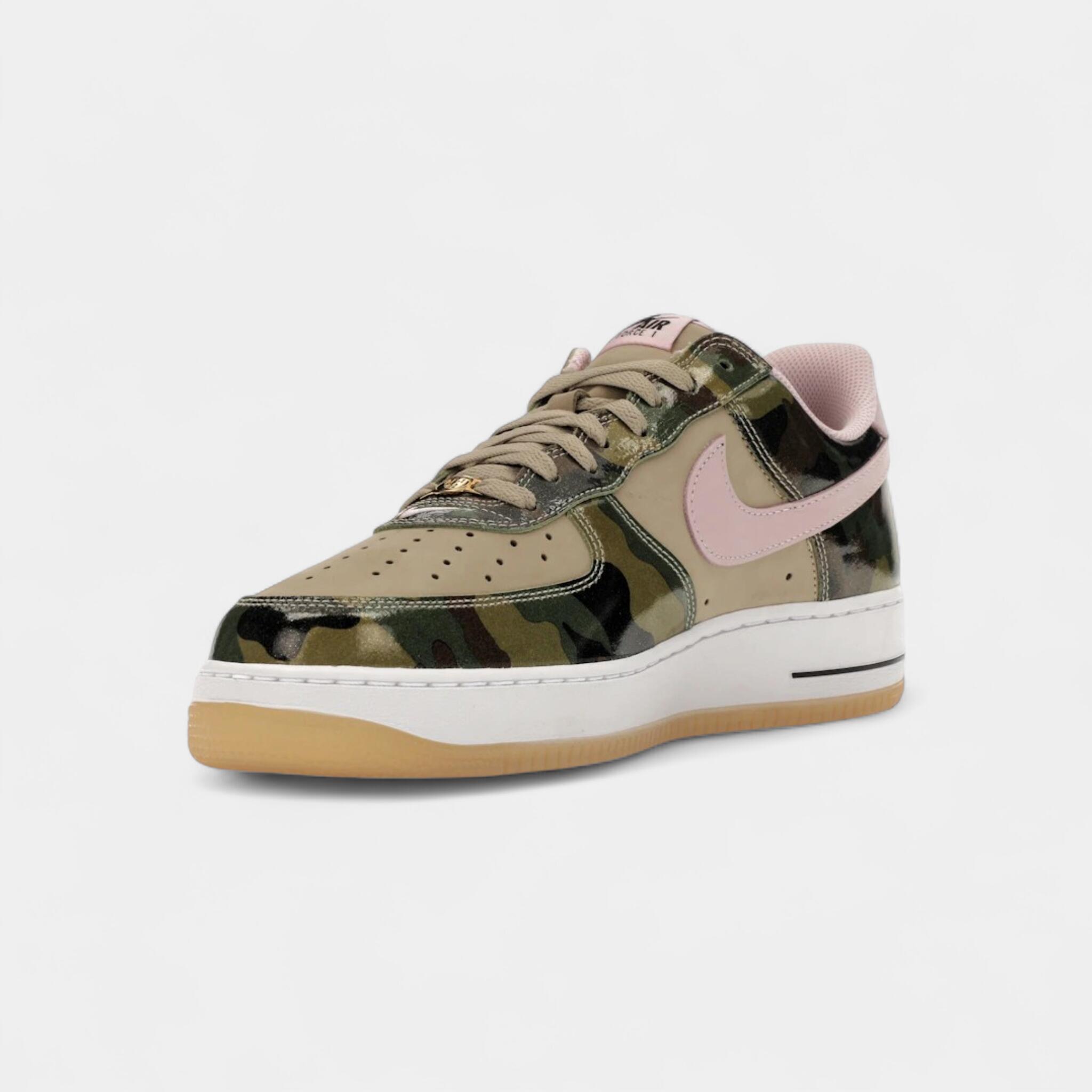 Nike Air Force 1 Low '07 LV8 Patent Camo Pink 3/4