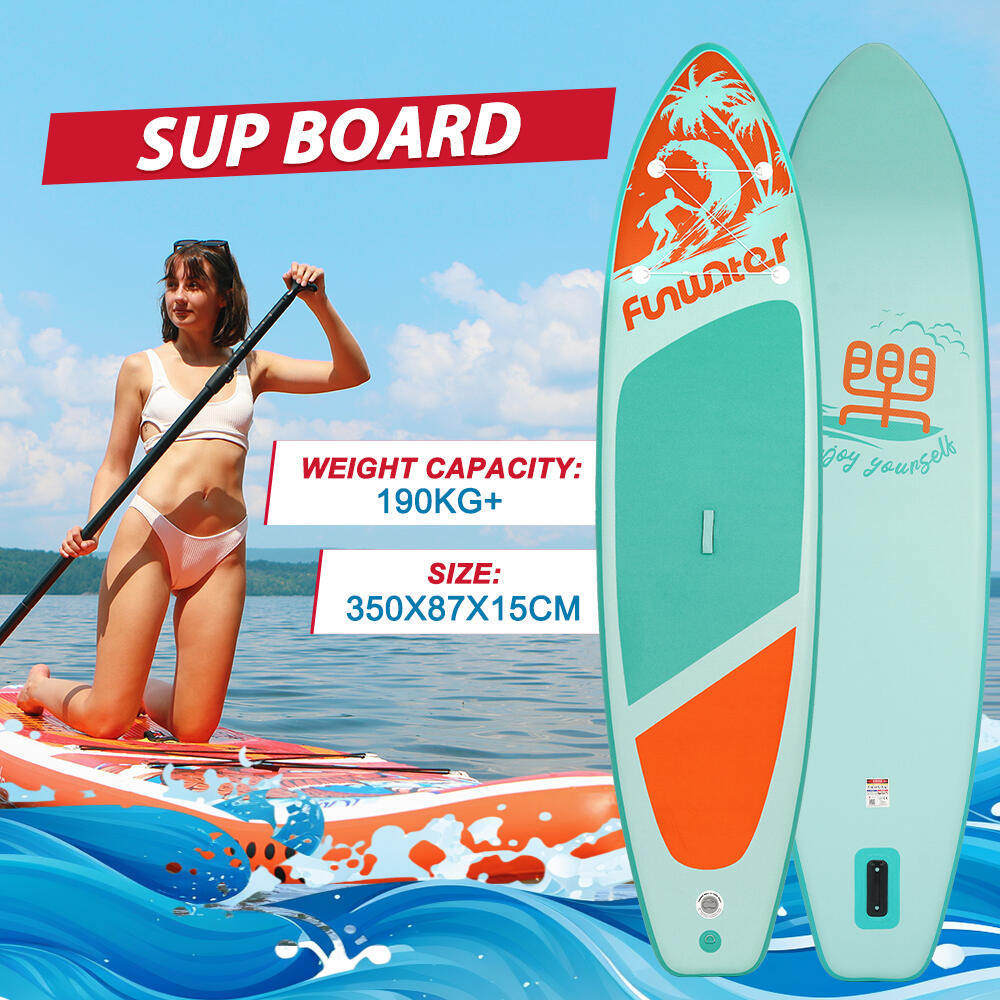 FunWater SUPFW28C SUP insuflável 350x87cm 2/6