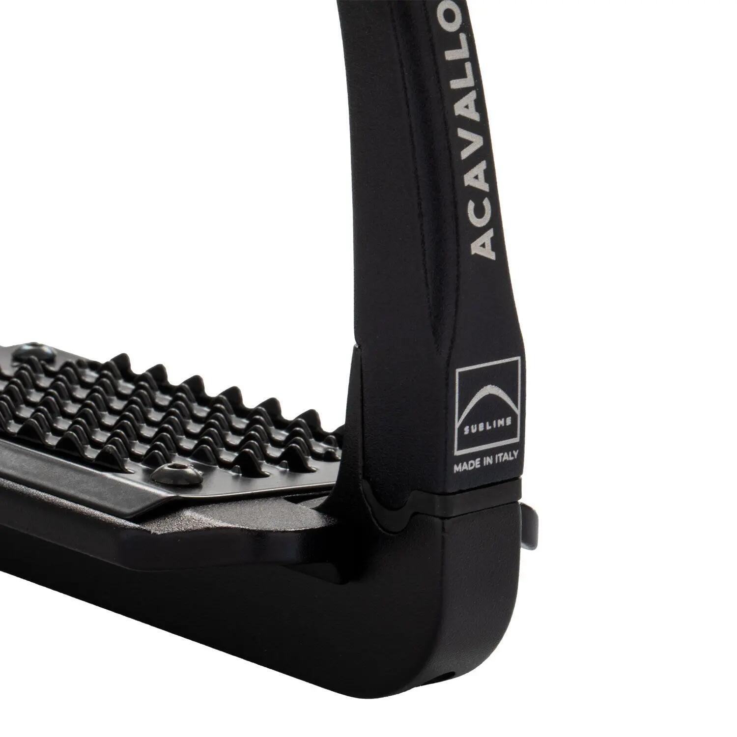 Acavallo Rel-x 180 Stijgbeugels Zwart - 3/6