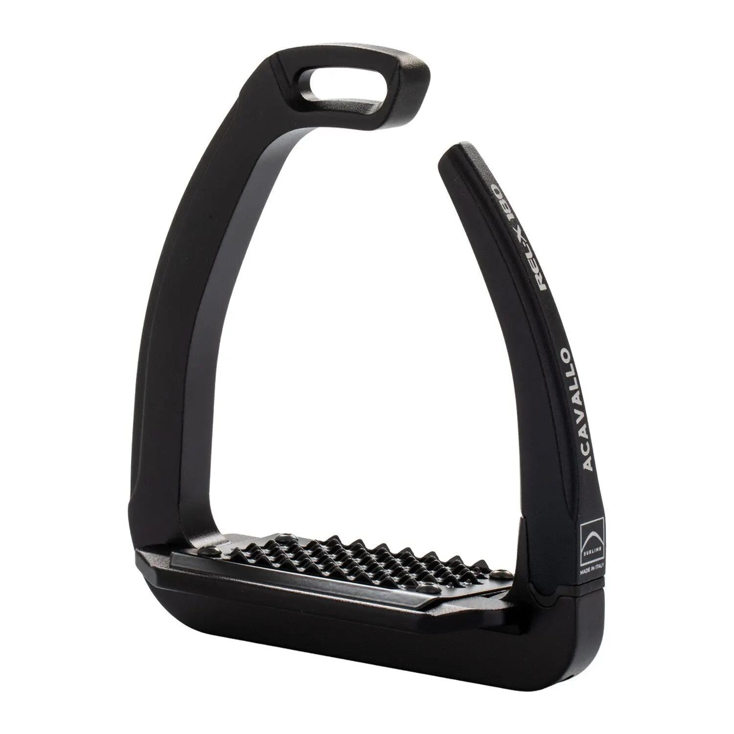 Acavallo Rel-x 180 Stijgbeugels Zwart - 2/6