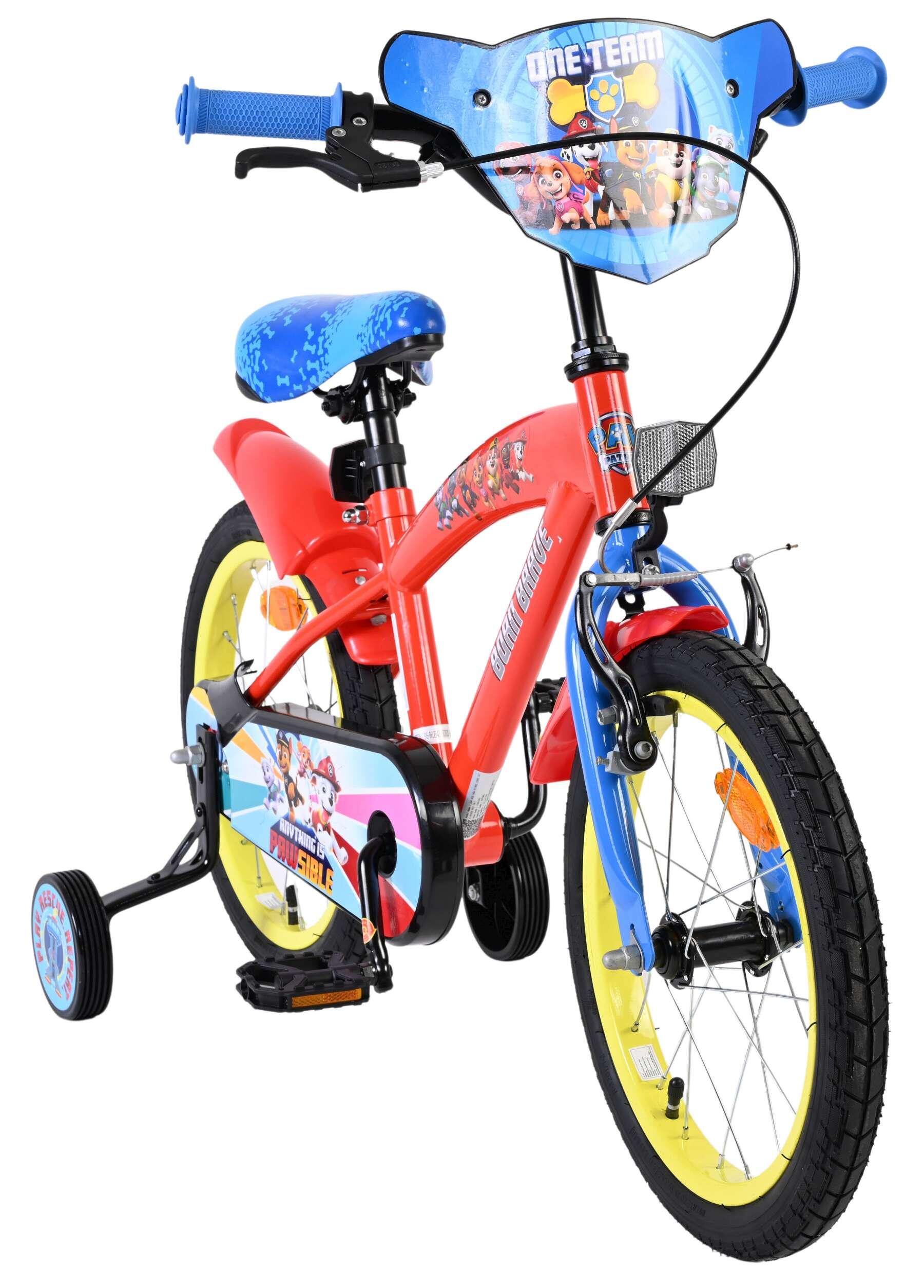 Paw Patrol Kinderfahrrad 16 Zoll rot/blau 5/7
