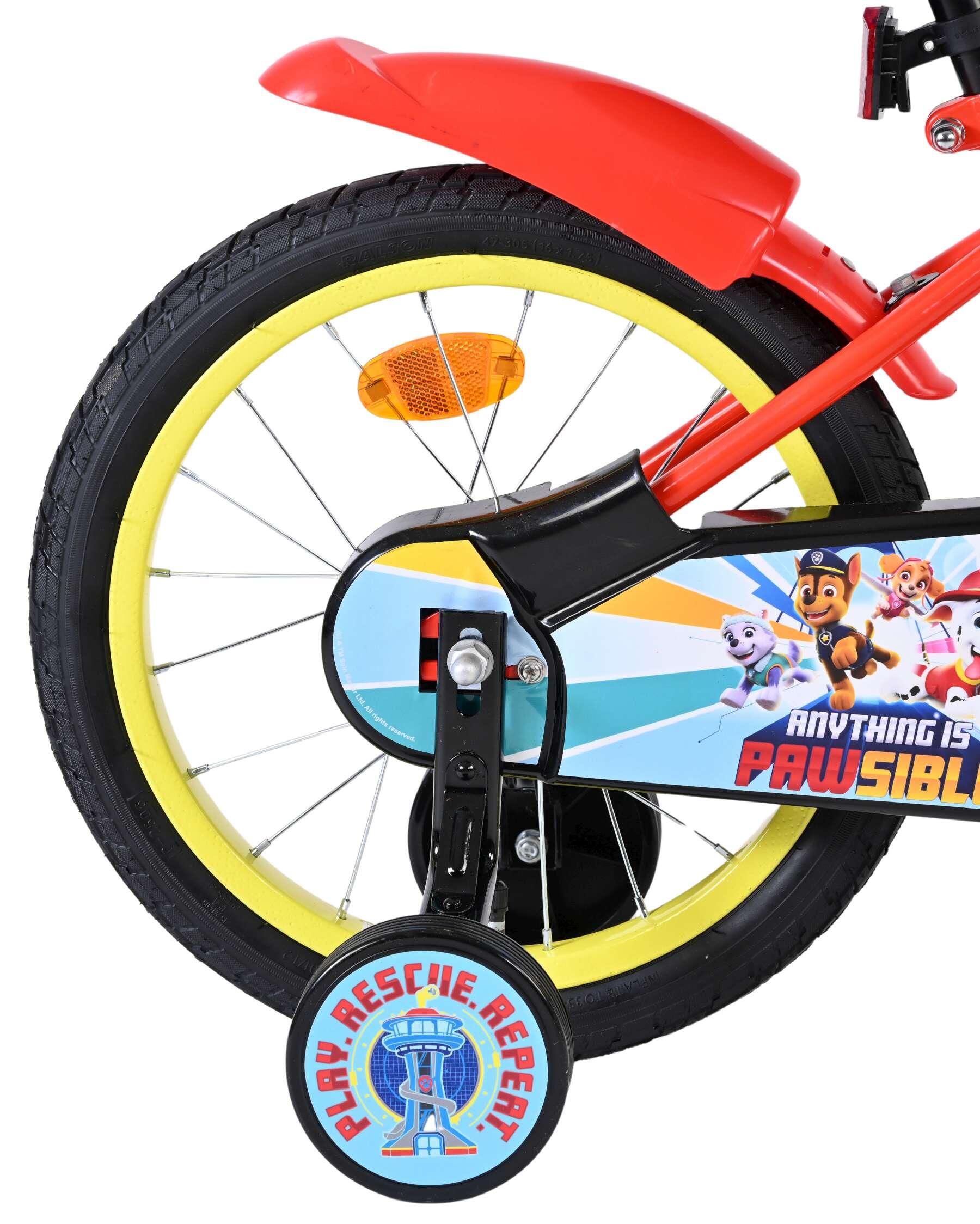 Paw Patrol Kinderfahrrad 16 Zoll rot/blau 2/7