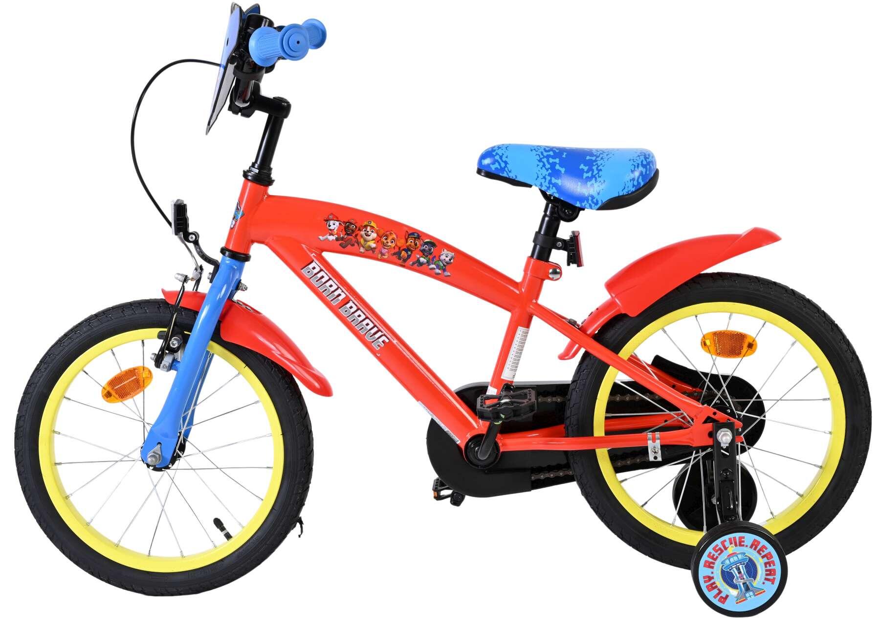 Paw Patrol Kinderfahrrad 16 Zoll rot/blau 7/7