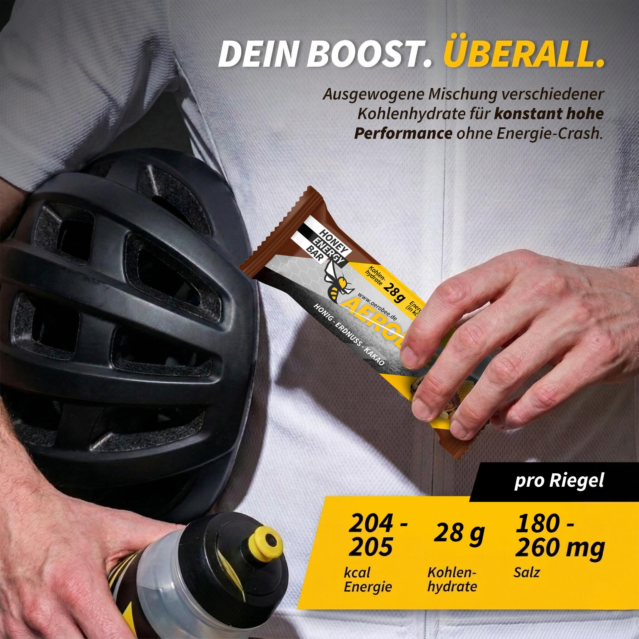 4er Probierpaket AEROBEE Honey Energy Bar 5/7