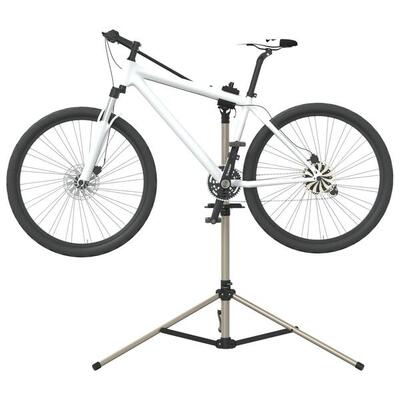 Vidaxl inklapbare fietsreparatiestandaard 120-165 cm aluminium