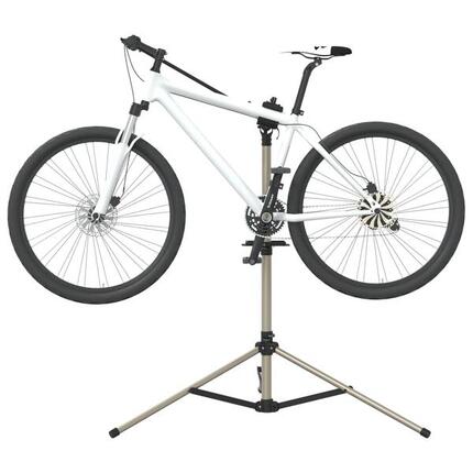VidaXL support de réparation vélo pliable aluminium 120-165 cm