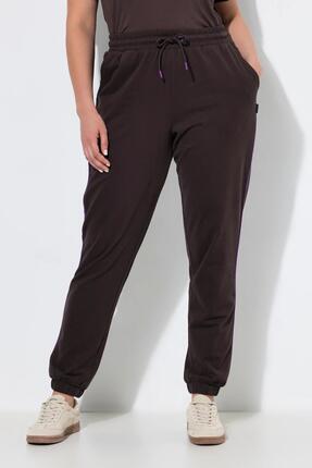 Femme Pantalon de jogging taille et bas de jambe élastiques