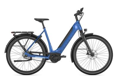 Gazelle ultimate 1.5 c5 hmb belt demo nr 40, damesfiets, 53 cm, blauw