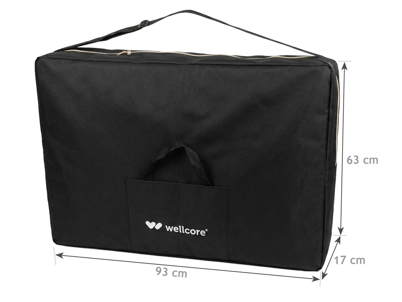Mochila dobrável para transporte de maca WELLCORE 17 x 93 x 63 cm 2/4