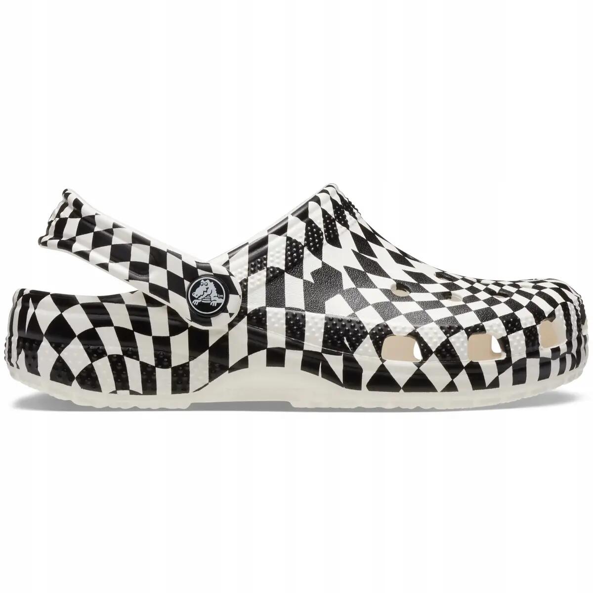 Chodaki Dla Dzieci Crocs Classic Warped Checker Clog Kids. 3/6