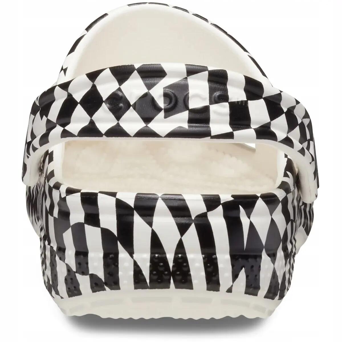 Chodaki Dla Dzieci Crocs Classic Warped Checker Clog Kids. 5/6