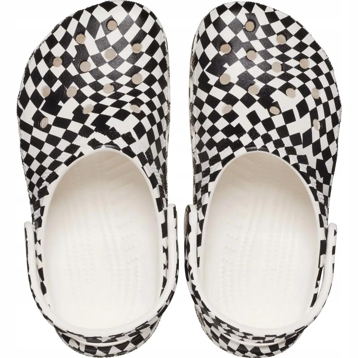 Chodaki Dla Dzieci Crocs Classic Warped Checker Clog Kids. 6/6