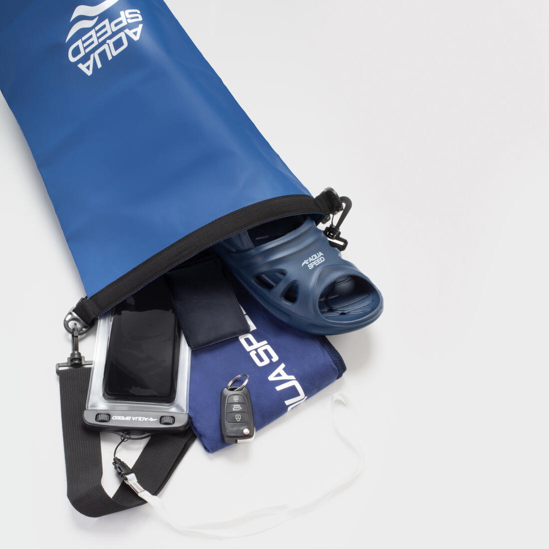 Worek wodoodporny Dry Bag 10L Aqua Speed 10 granatowy 5/6