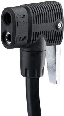 Contec voetpomp air support max zwart/groen