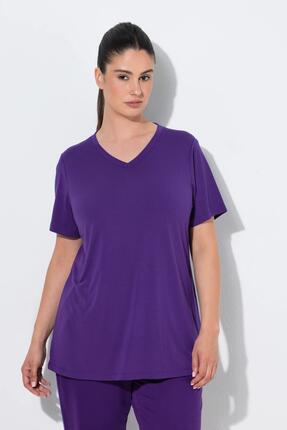 Damen Funktionsshirt V-Ausschnitt Halbarm