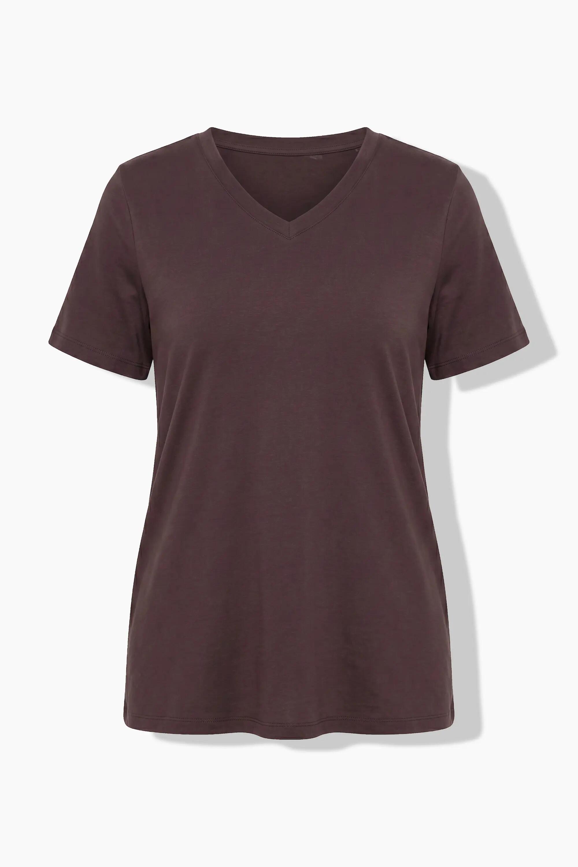 Dames Functioneel shirt antibacterieel V-hals korte mouw 6/6