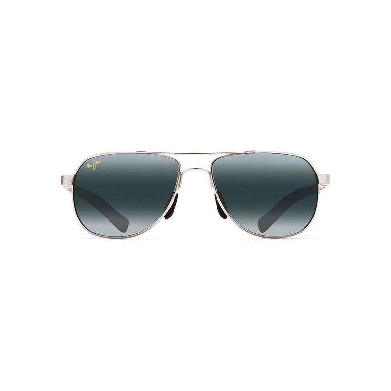 Ochelari de Soare Maui Jim Guardrails Polarizați din Metal Unisex 57 mm