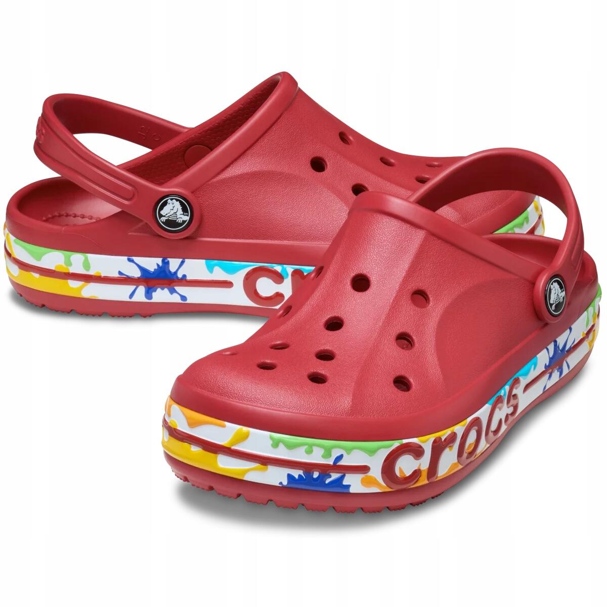 Chodaki Dla Dzieci Crocs Bayaband Paint Splash Clog. 2/6