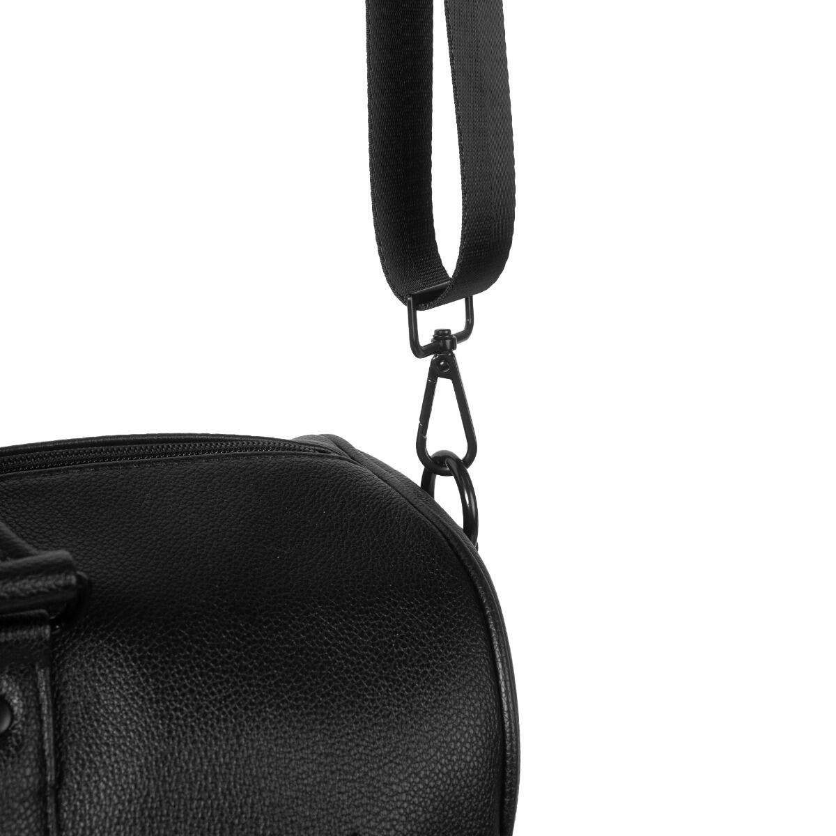 Torba na siłownię ze skóry PU 43 l czarna Urban Duffle 3/7