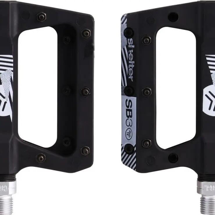 Pair of Flat Pedals SB3 Shelter Black
