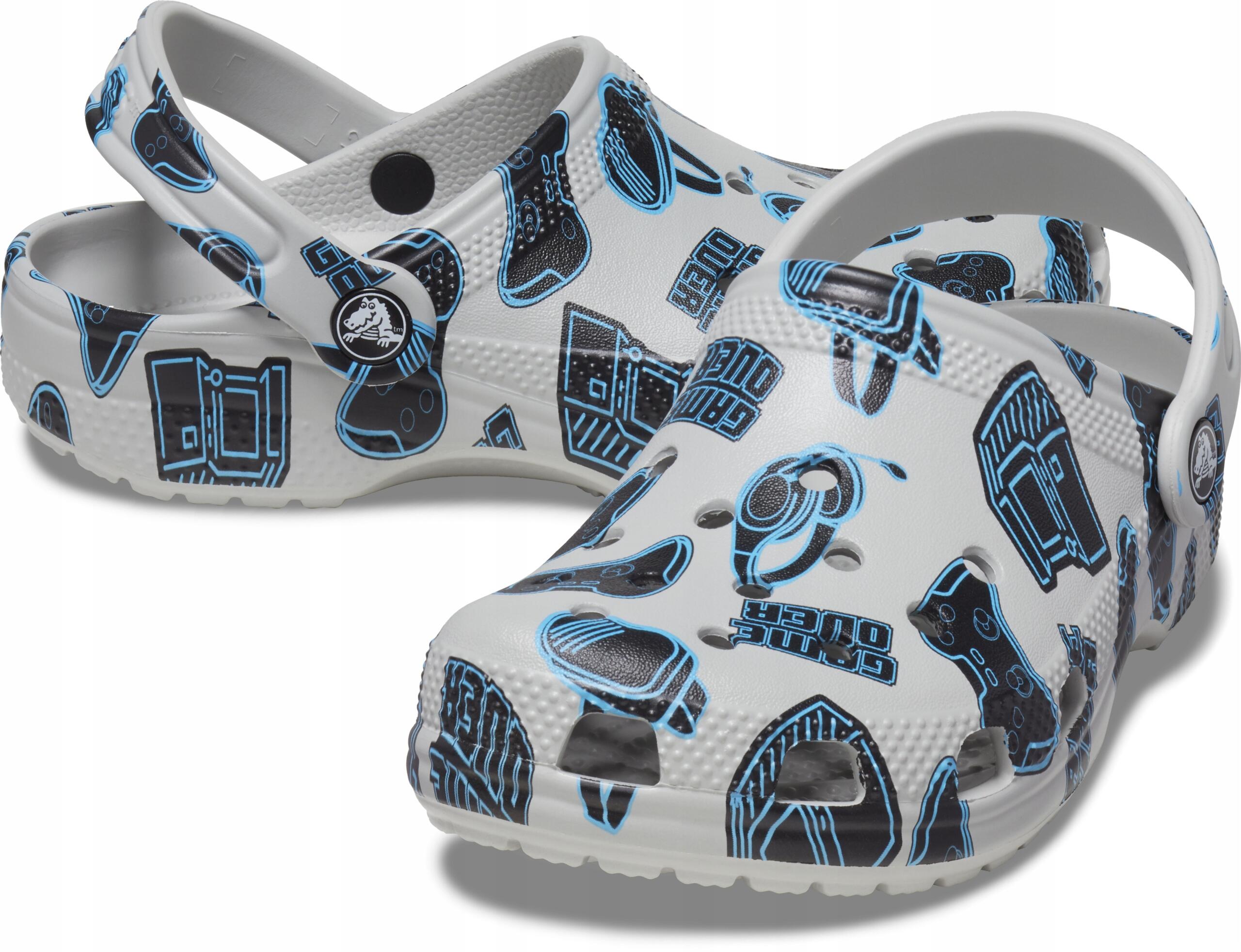 Chodaki Dla Dzieci Crocs Classic Game Over Clog 2/6