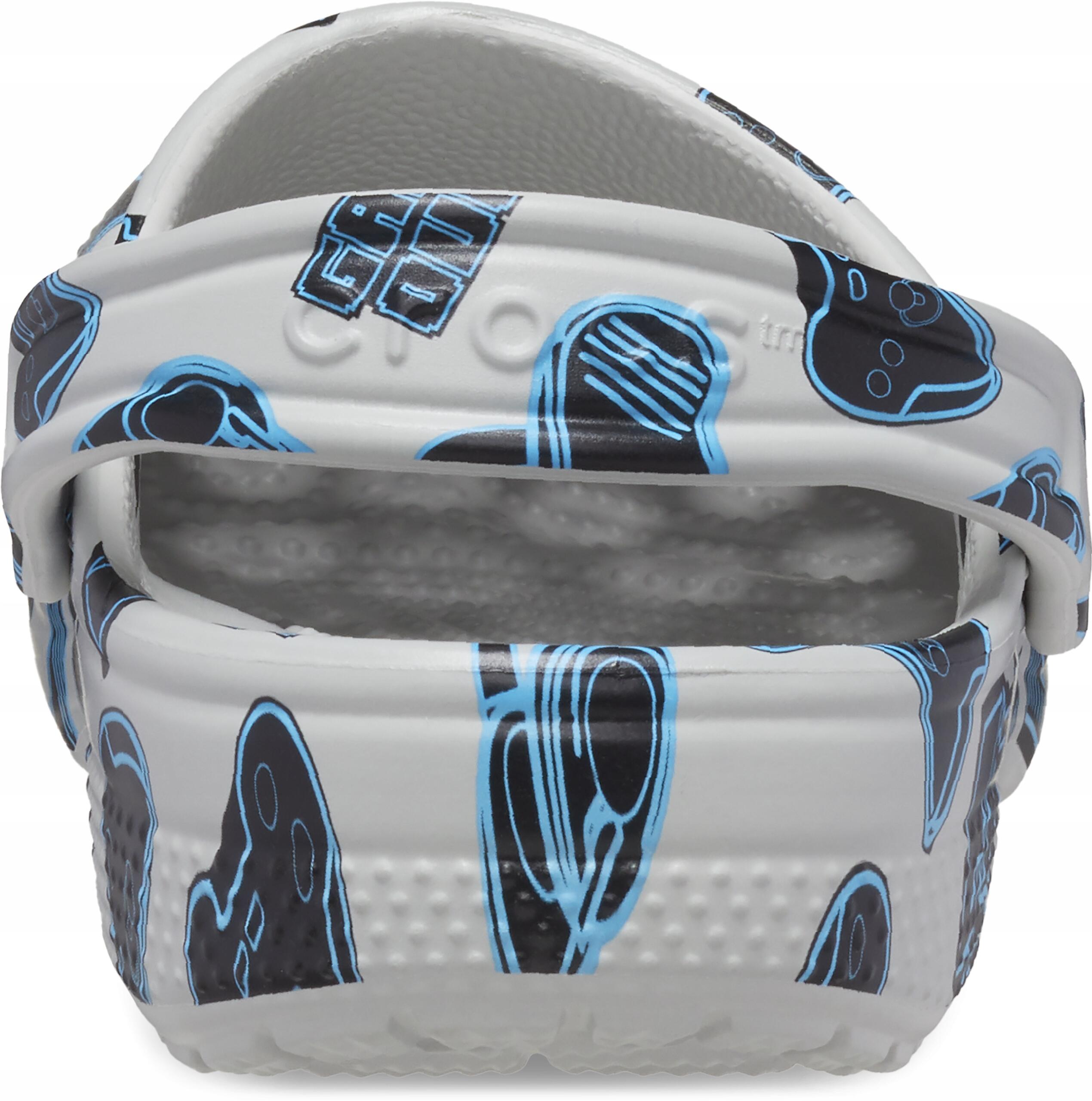 Chodaki Dla Dzieci Crocs Classic Game Over Clog 5/6