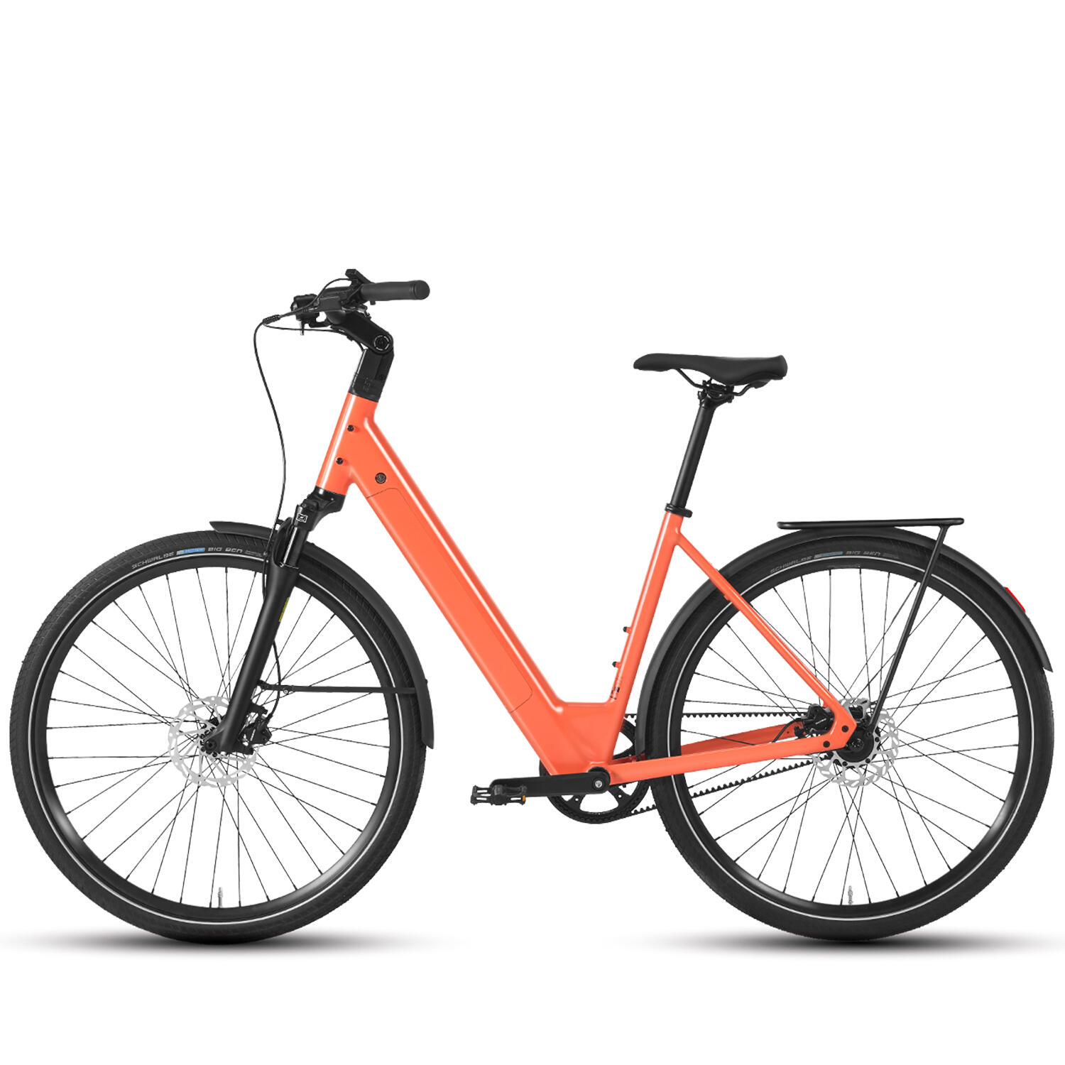 Turmali Comfort City E-Bike mit 250W Motor und 36V 10Ah Akku GATES Belt Drive 4/4