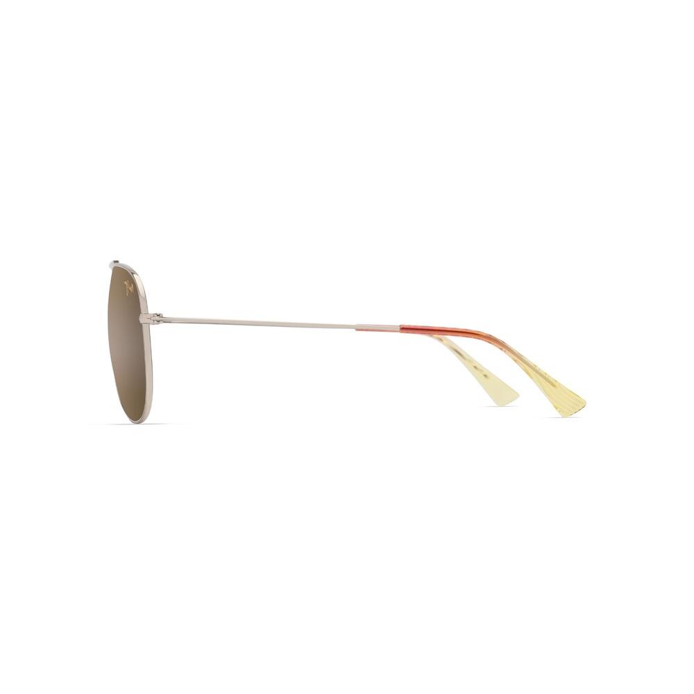 Óculos de Sol Maui Jim Hauoli Xl Polarizados em Metal Unissexo 62 mm 3/3