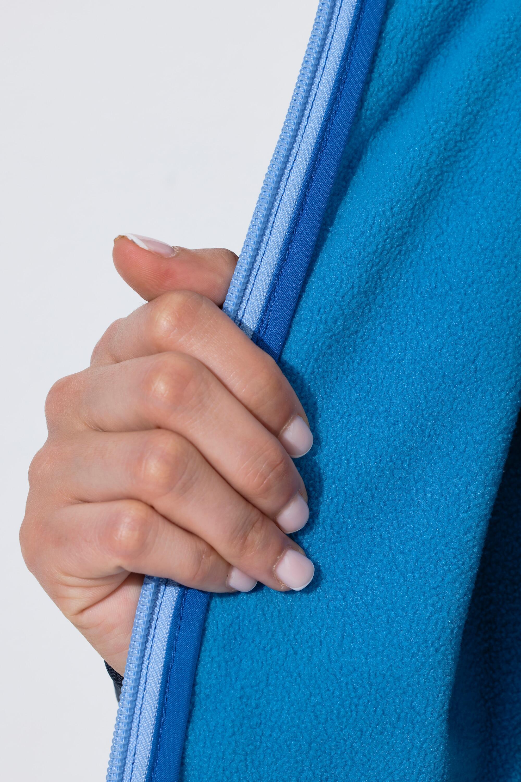 Femme Veste Softshell à capuche poches zippées fermetures à scratch 6/7